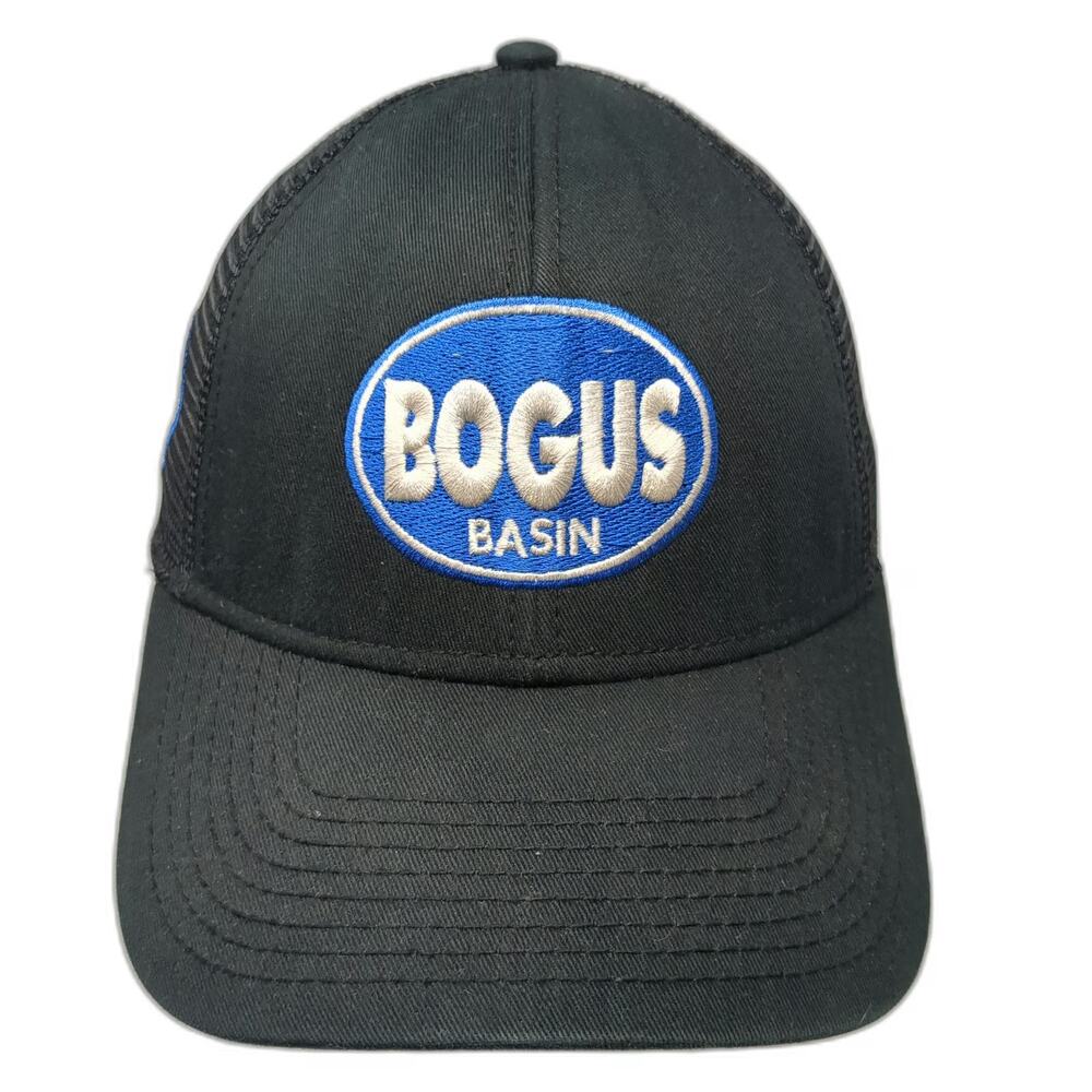 Fahrenheit Baseball Cap Black One Size Bogus Basin 75 Years Anniversary Mesh Hat